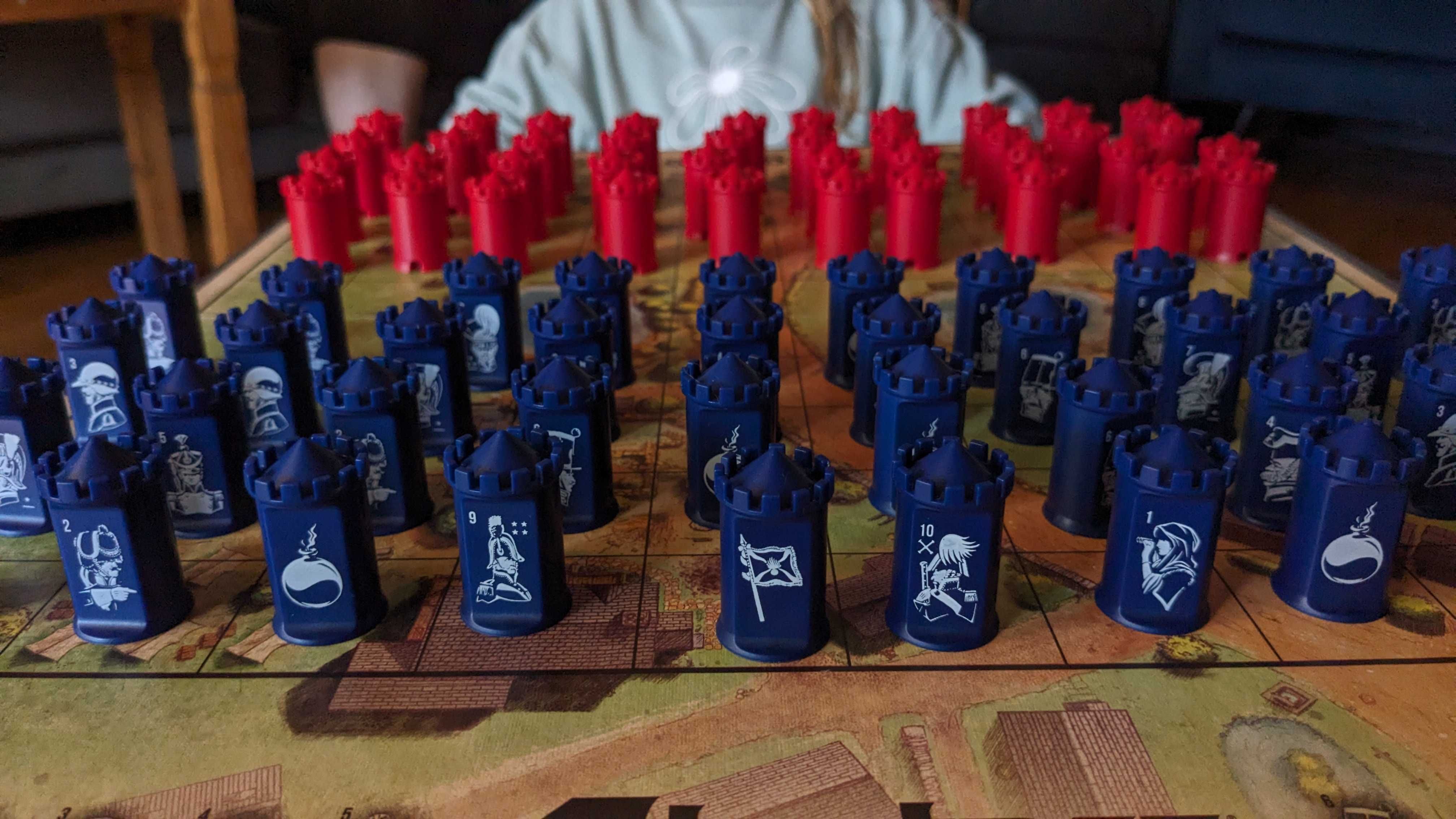 Strategic game pieces